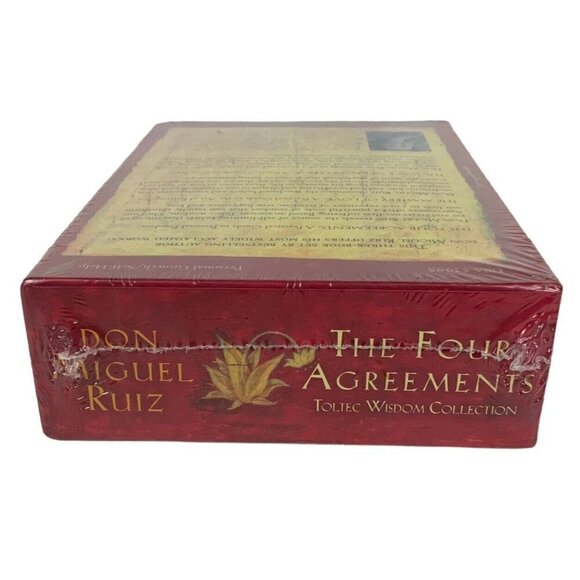 The Four Agreements Toltec Wisdom 3 Book Set by Don Miguel Ruiz and Janet Mills - Picture 5 of 6